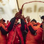 L'quipe d'arpentage chinoise descend au camp de base du mont Qomolangma — Chine Informations