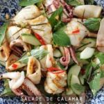 Salade de calamars grillés à la thaïe