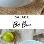 Bo bun au poulet {salade asiatique} - Recette facile - Tangerine Zest