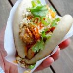 Gua bao garni de tofu à la citronnelle, coriandre et cajou ღ Foodista Challenge # 8 ღ - Épices & moi