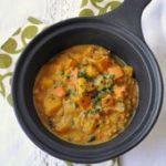 Curry indien de potimarron & lentilles corail