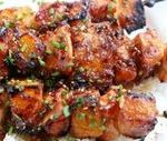 Brochettes de boeuf à la thaïlandaise