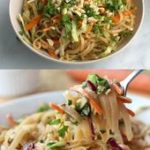 Simple Thai Noodle Salad Bowl