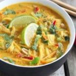 Recette - Bouillon de Ramen Thaï au poulet en vidéo