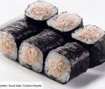 Makis de thon en boîte et mayonnaise - Recettes