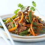 Boeuf sauté aux trois légumes - Recettes