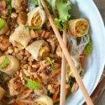 Bo bun au poulet {salade asiatique} - Recette facile - Tangerine Zest