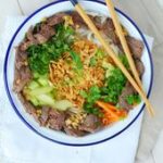 Bo bun {salade vietnamienne au bœuf}