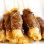 Brochettes de bœuf au fromage japonaises - Elle Mijote Quelque Chose