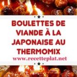 Boulettes de viande à la japonaise au Thermomix