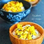Riz gluant coco mangue