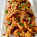 Poulet croustillant sauce sucrée salée au citron