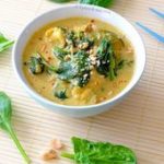 Curry indonésien de lotte aux épinards - Épices & moi