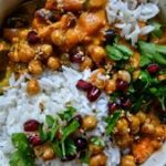 Curry Thaï Végétalien à la Patate Douce et Pois Chiche Croquants !