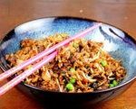 Riz Sauté aux Légumes et Soja - Plat et Recette