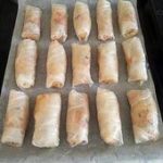 Nems au poulet (cuits au four)