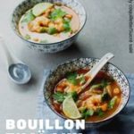 Bouillon thaï aux crevettes