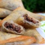 Samoussas au boeuf épicé - Amandine Cooking