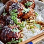 Boulettes Végétaliennes aux Pois Chiches eet Sauce Asiatique