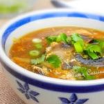 Soupe Chinoise au poulet, soupe Sechuan