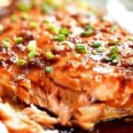 Saumon miel et gingembre au four | Une Plume dans la Cuisine