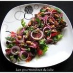 Salade thaïe au boeuf - Les gourmandises de julie