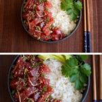 Ahi Tuna Poké — Cooking with Cocktail Rings
