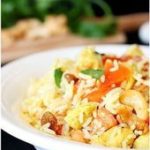 Salade de poulet à l'indienne sucré-salé - chefNini