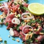 Bò Tái Chanh (carpaccio de boeuf au citron) - MADE IN COOKING