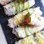 Rouleaux de printemps, légumes d'hiver et sauce miso maison - Gratinez