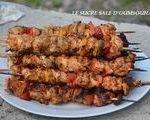 brochettes de poulet à l'indienne
