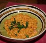 Lentilles corail à l'indienne