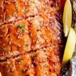 Saumon en papillote au miel et sésame- un mets exquis en 30 minutes !