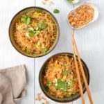 Simple comme des vermicelles de riz sautés au poulet ⋆ La cuisine c'est simple