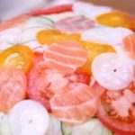 Dôme saumon façon sushi