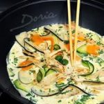 Curry de poulet aux tagliatelles de légumes - La cuisine de Doria
