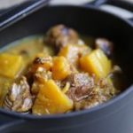 Sauté de porc au curry et ananas