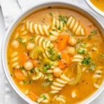 Soupe de légumes aux pâtes