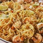 Cilantro-Lime Shrimp Pasta