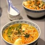 Soupe chinoise gourmande aux crevettes - Happy papilles
