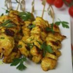 Brochettes de poulet au fromage blanc et curry - Passion culinaire by Minouchka