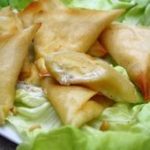 Samoussas au chèvre & miel - Amandine Cooking