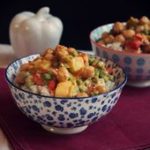 Curry de légumes aux poix chiches et au lait de coco — The Flying Flour