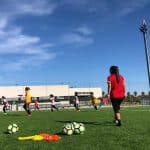 La sélection espoirs féminine afghane au Royaume-Uni