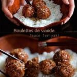 Boulettes de viande et sauce teriyaki maison