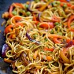 Nouilles chinoises sautées aux légumes