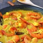 Poêlée de Crevettes et sa délicieuse sauce curry indien | Les épices rient !