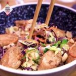 Salade wok au filet de poulet