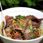Onglet à l'asiatique