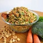 Simple comme un taboulé de quinoa à l'asiatique ⋆ La cuisine c'est simple